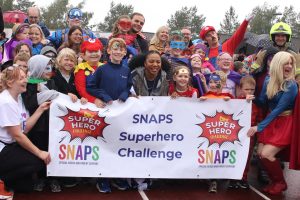 SNAPS Superhero Challenge starting line