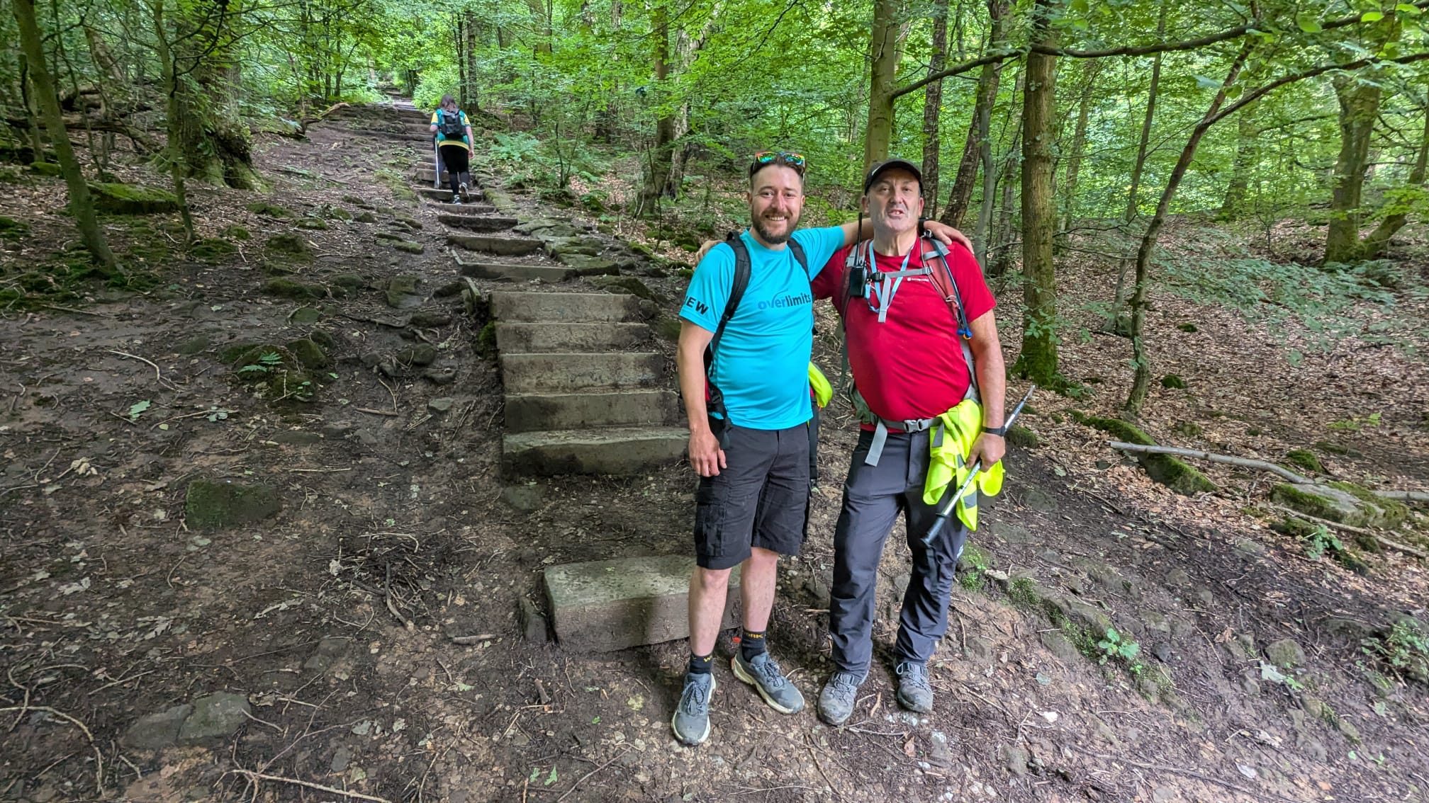 Walkers participating in the Leeds Great Walk